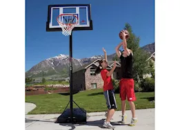 Lifetime Adjustable Portable Basketball Hoop - 48 inch. Polycarbonate