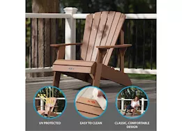 Lifetime adirondack chair - simulated wood