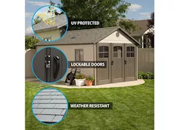 Lifetime 11 x 18.5 ft Outdoor Storage Shed | 60236