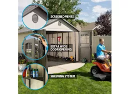 Lifetime 11 x 18.5 ft Outdoor Storage Shed | 60236