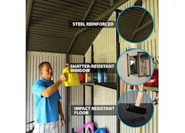 Lifetime 11 x 18.5 ft Outdoor Storage Shed | 60236