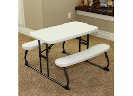 Lifetime childrens rectangle picnic table- almond