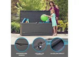 Lifetime outdoor storage deck box (130 gallon)