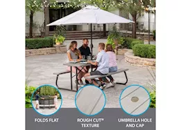 Lifetime 6-foot folding picnic table