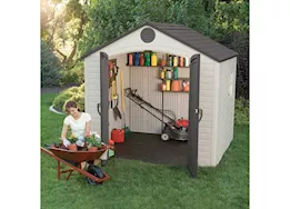 Lifetime Outdoor Storage Shed - 8 ft. x 7.5 ft.