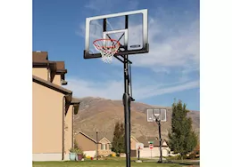 Lifetime adjustable in-ground basketball hoop (52-inch polycarbonate)