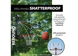 Lifetime adjustable in-ground basketball hoop (52-inch polycarbonate)