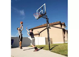 Lifetime adjustable in-ground basketball hoop (52-inch polycarbonate)