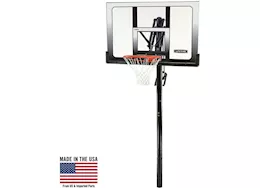 Lifetime adjustable in-ground basketball hoop (52-inch polycarbonate)