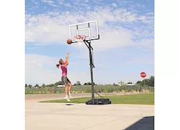 Lifetime Adjustable Portable Basketball Hoop - 54 inch Acrylic|71522