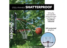 Lifetime adjustable in-ground basketball hoop (54-inch polycarbonate)