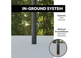 Lifetime adjustable in-ground basketball hoop (54-inch polycarbonate)