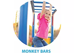 Lifetime Monkey Bar Adventure Swing Set - Primary Colors