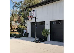 Lifetime adjustable portable basketball hoop (48-inch polycarbonate)
