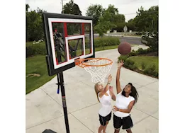 Lifetime adjustable portable basketball hoop (48-inch polycarbonate)