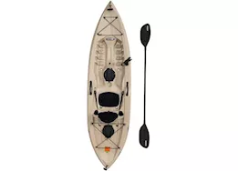 Lifetime tamarack angler 100 sot fishing kayak- tan