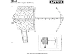 Lifetime big stuff swing set (earthtone)