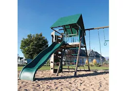 Lifetime big stuff swing set (earthtone)