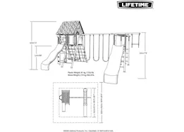 Lifetime big stuff deluxe swing set (primary)