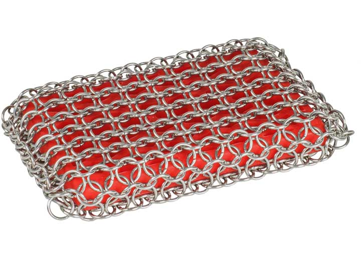 LODGE RED CHAINMAIL SCRUBBING PAD