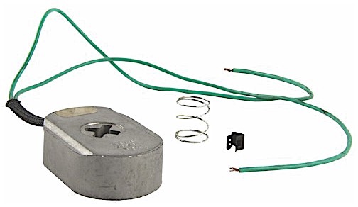 10IN MAGNET KIT (W/GREEN LEAD WIRES, RETAINER CLIP & SPRING)