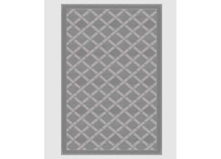 ALL WEATHER 6FTX9FT GREY PATIO MAT