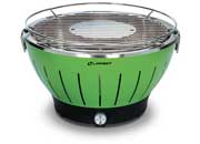 Lippert Odyssey portable charcoal grill - green