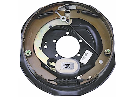 Lippert 12ftft x 2ftft lh forward self-adjusting brakes, 5-bolt: 4000-7000lbs axle (raw) Main Image