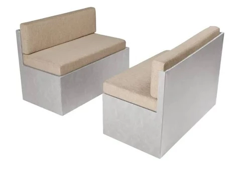 Lippert 40IN DINETTE REPLACEMENT CUSHIONS, NORLINA (SET OF 2 BOTTOM & 2 SIDE CUSHIONS)