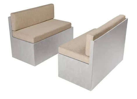 Lippert 42IN DINETTE REPLACEMENT CUSHIONS, NORLINA (SET OF 2 BOTTOM & 2 SIDE CUSHIONS)