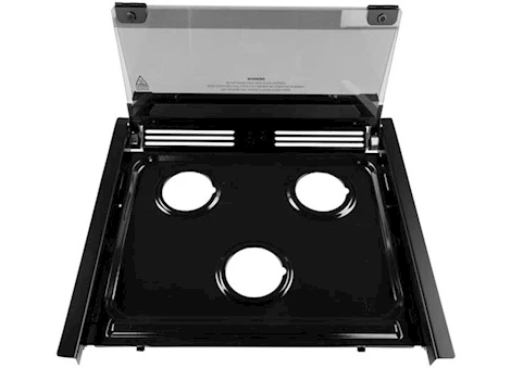 Lippert FURRION OVEN REPLACEMENT TOP-TRAY MODULE - BLACK