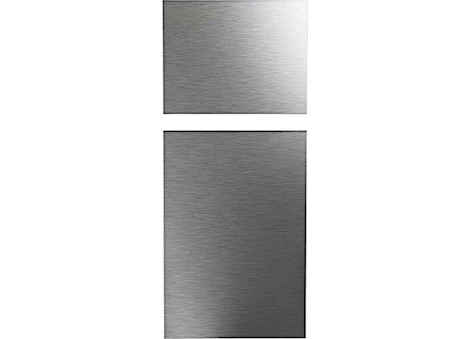 Lippert Furrion replacement stainless steel door panels for arctic 8 cu. ft. refrigerator Main Image