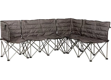 Lippert Campfire sectional sofa - dark grey Main Image