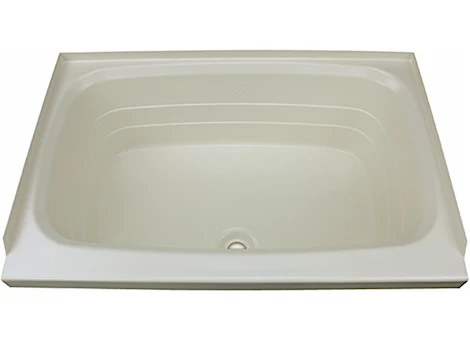 Lippert 24in x 36in bathtub; center drain - parchment Main Image