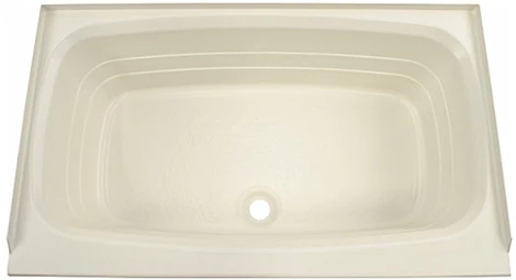 Lippert 24in x 40in bathtub; center drain - parchment Main Image