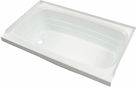 Lippert 24in x 40in bathtub; left drain - white Main Image