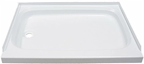Lippert 24in x 32in shower pan; left drain - white Main Image