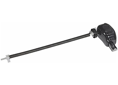Lippert MANUAL PULL STYLE AWNING DRIVE HEAD ASSEMBLY, BLACK