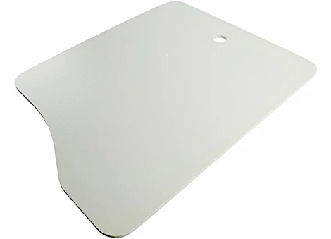 25IN X 19IN DOUBLE BOWL SINK COVER; LARGE SIDE - WHITE
