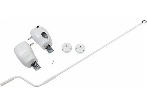 PULL STYLE MANUAL TO CRANK STYLE MANUAL UPGRADE KIT, WHITE