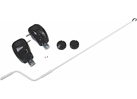 PULL STYLE MANUAL TO CRANK STYLE MANUAL UPGRADE KIT, BLACK