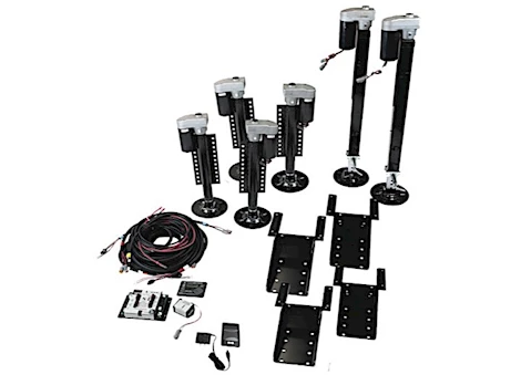 Lippert Ground control 3.0 electric leveling system; 6-point