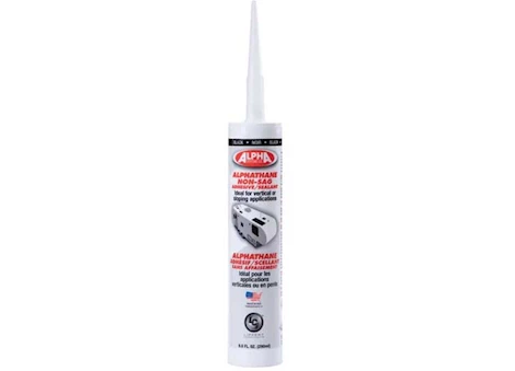 Alpha Systems 5160 Alphathane Non-Sag Sealant – 9.8 oz. Tube, Black