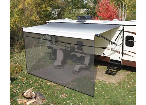 Lippert SHADE, FRONT PANEL AWNING - BLACK 6X10