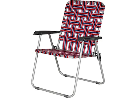 Lippert Xl webbed lawn chair - red Main Image