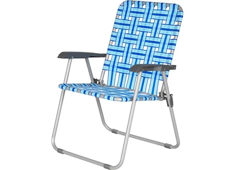 Lippert Xl webbed lawn chair - blue Main Image