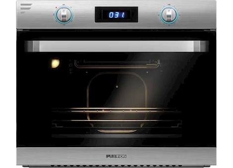 Lippert 22IN BUILT-IN GAS OVEN, SS, LED KNOB, TIMER READOUT
