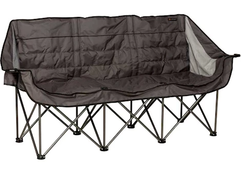 Lippert CAMPFIRE FOLDING SOFA, DARK GREY