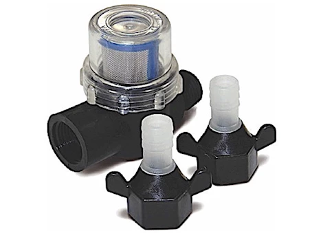 REPLACEMENT SCREEN FILTER AND CONNECTORS FOR 12V WATER PUMP