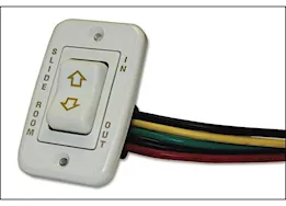 Lippert Black slide-out switch kit (switch, bezel, & harness)